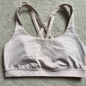 Lululemon energy bra light ballet pink 6
